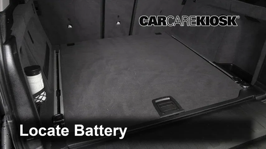 2016 BMW X5 xDrive35d 3.0L 6 Cyl. Turbo Diesel Battery Replace